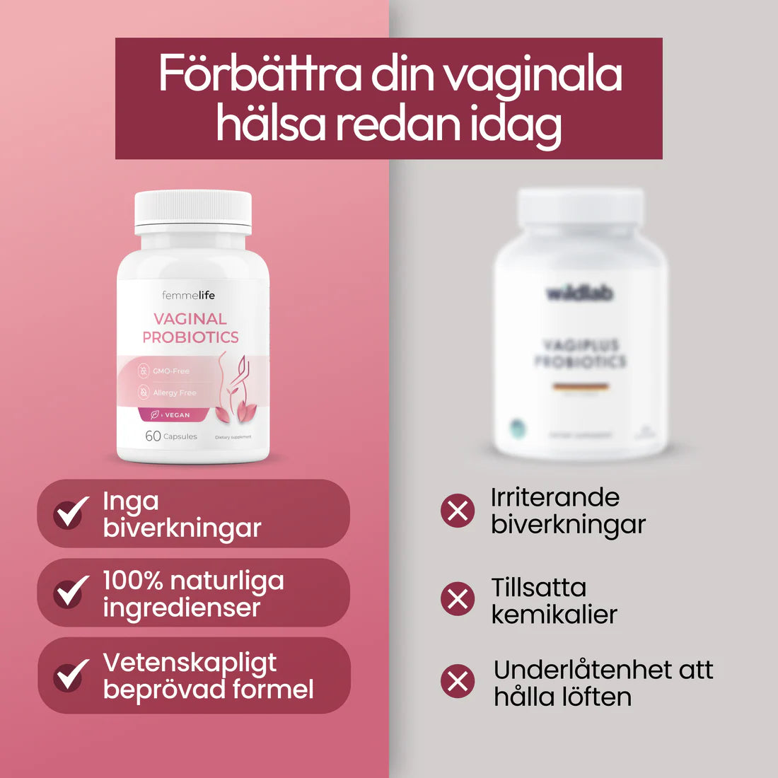 Femmelife- Trygg, fräsch, balanserad